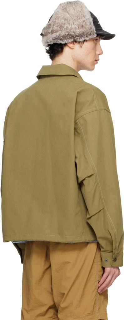 And Wander Beige C/PE Twill Field Jacket 3
