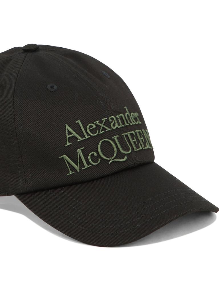 Alexander McQueen Logo Embroidered Baseball Cap – On Sale Alexander McQueen Logo Embroidered Baseball Cap – On Sale