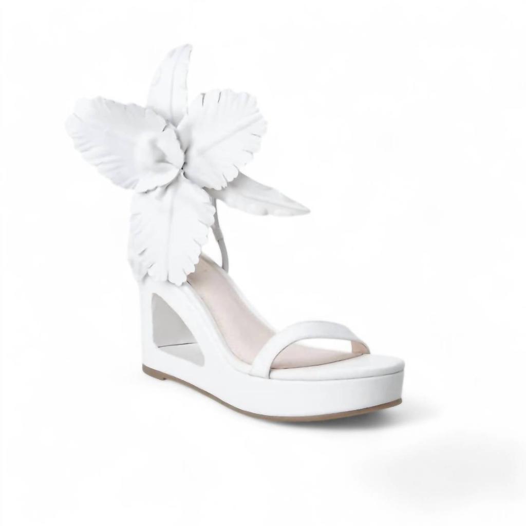 Cecelia New York Cecelia New York - WOMEN'S LILLY CUT OUT WEDGE SANDALS
