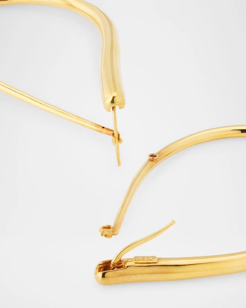 Roberto Coin 18k Yellow Gold Ear Oro Classic 4