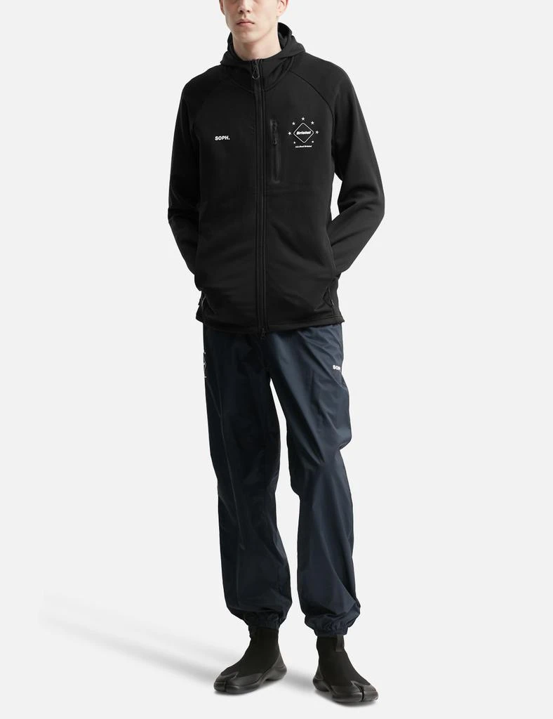 F.C. Real Bristol Polartec Power Stretch Zip Up Gaiter Hoodie 5