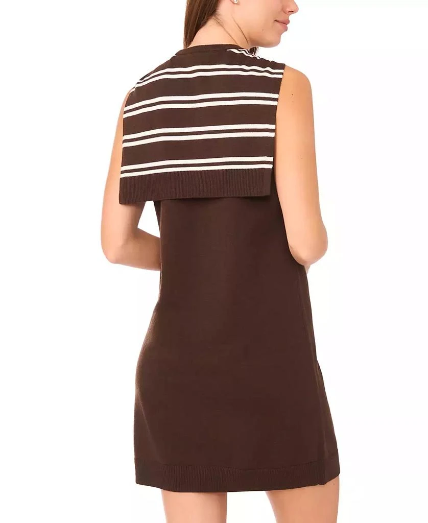 MSK Women
s Cardigan Overlay Short Sweater Dress 4