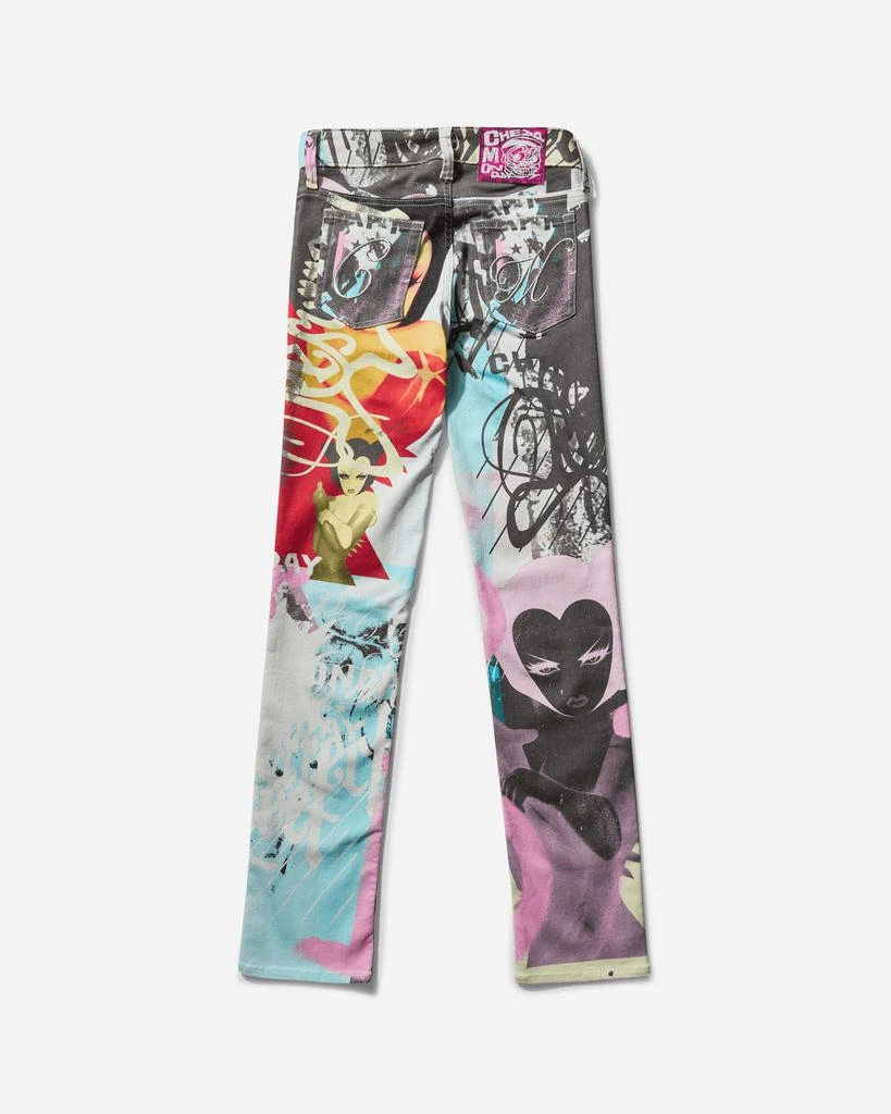Cheap Monday Women's Bootleg Sleezie Low Waist Jeans Multicolor 2