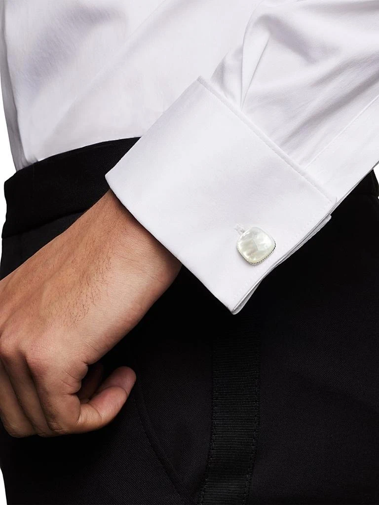 David Yurman Streamline Cushion Cufflinks in Sterling Silver 6