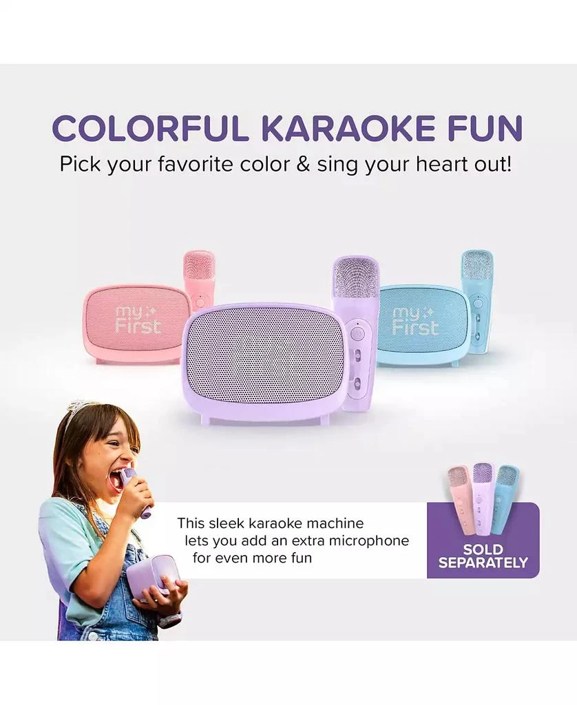 myFirst Wireless Microphone AI Voice Changer Kids Karaoke Machine Portable Bluetooth Speaker 6