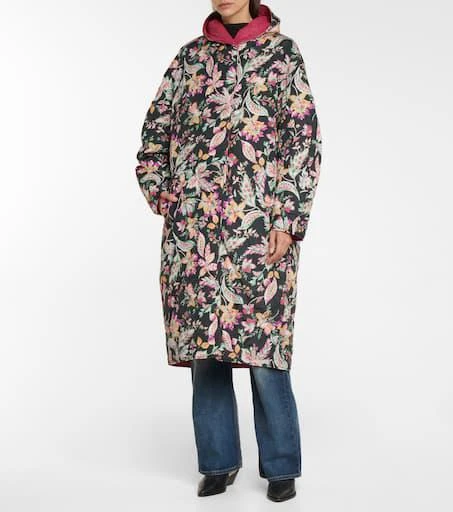 Marant Etoile Dean reversible floral raincoat 6