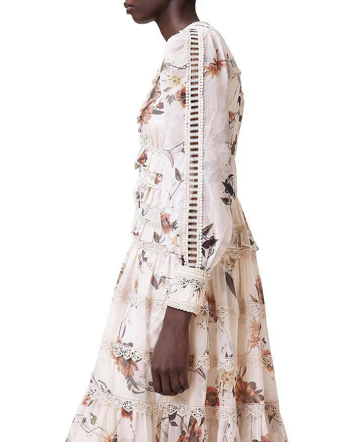 Zora Floral Midi Dress  On Sale Now with Up to 60% Off | Discover  Exclusive Deals & Savings at BeyondStyle  Authentic ALL SAINTS women|dress  with Limited-Time Discounts, Free Shipping, and