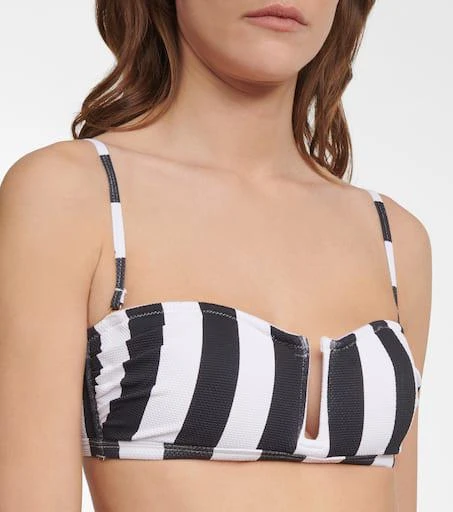 Alexandra Miro Jenna striped bikini top 4