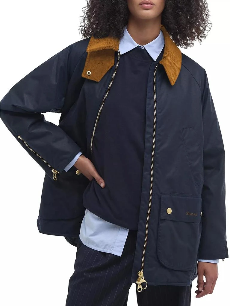 Barbour Esther Waxed Cotton Jacket 3