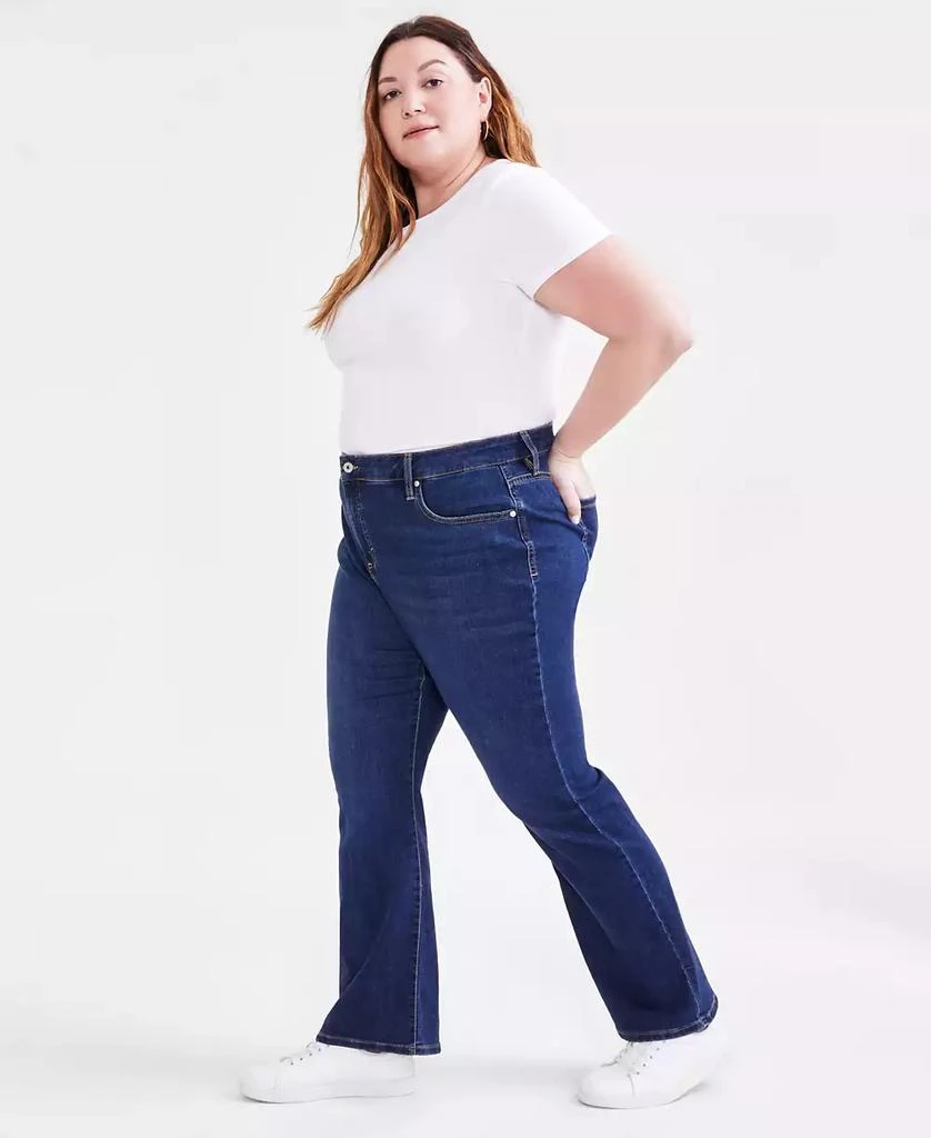 Style & Co Women's Mid-Rise Curvy Bootcut Jeans, Regular, Short and Long Lengths, 2P-28W, Created for Macy's 3