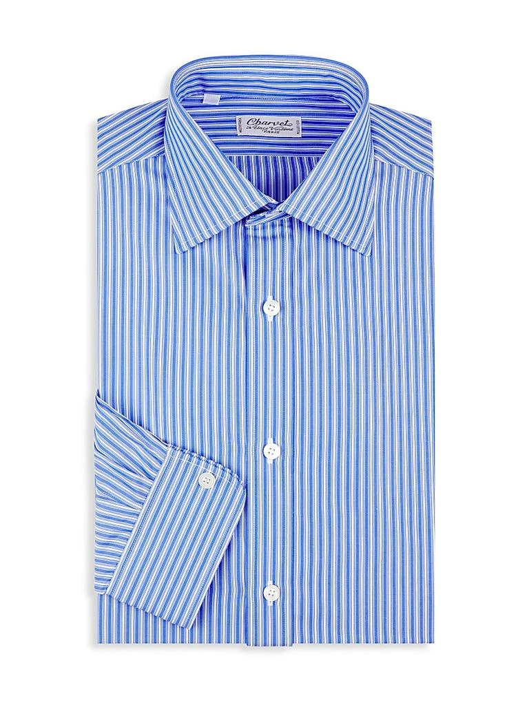 Charvet Striped Cotton Dress Shirt 1