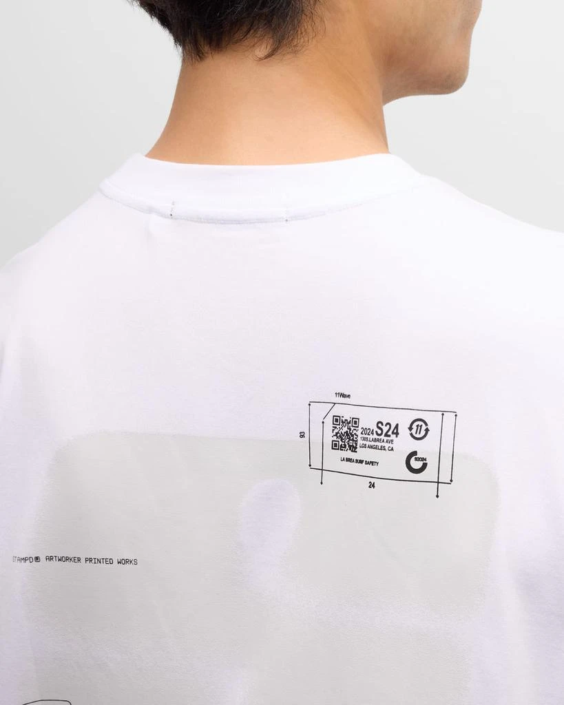 Stampd Men's Summer Transit Relaxed T-Shirt 5