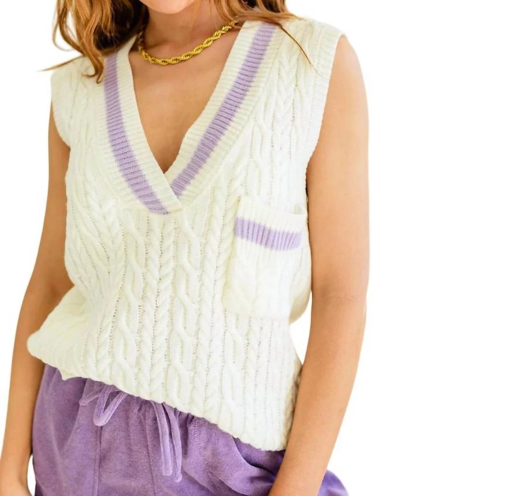 Cy Fashion Cy Fashion - Power Girl Sweater Vest