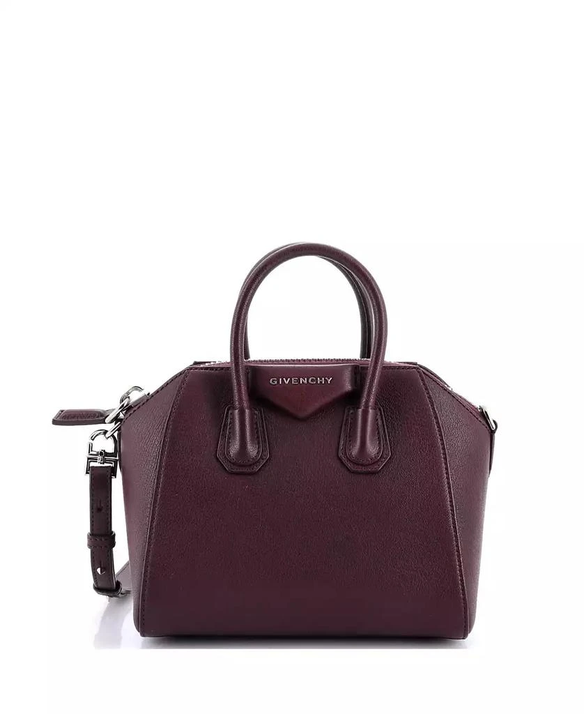 Pre-Owned Givenchy Mini Antigona Bag Leather