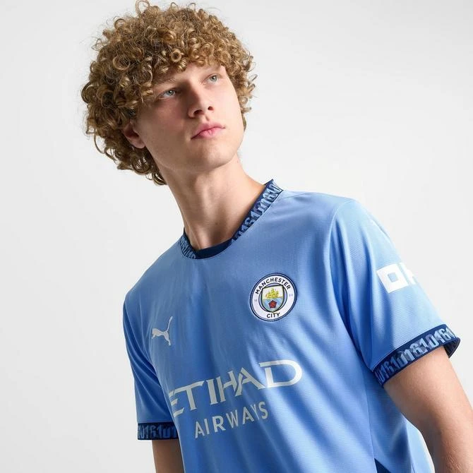 Puma Men's Puma Manchester City 24-25 Home Replica Soccer Jersey 5