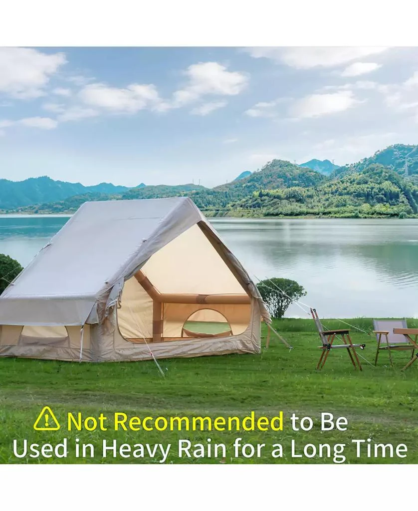 Streamdale Furniture Inflatable Glamping Tent - 4-6 Person, Waterproof 2