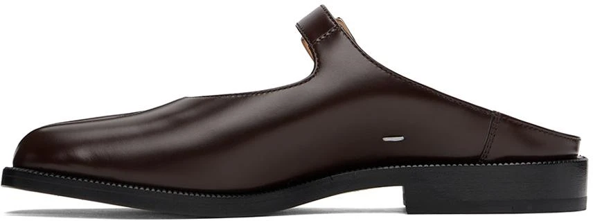 MAISON MARGIELA Brown Tabi City Mary-Jane Mules 3