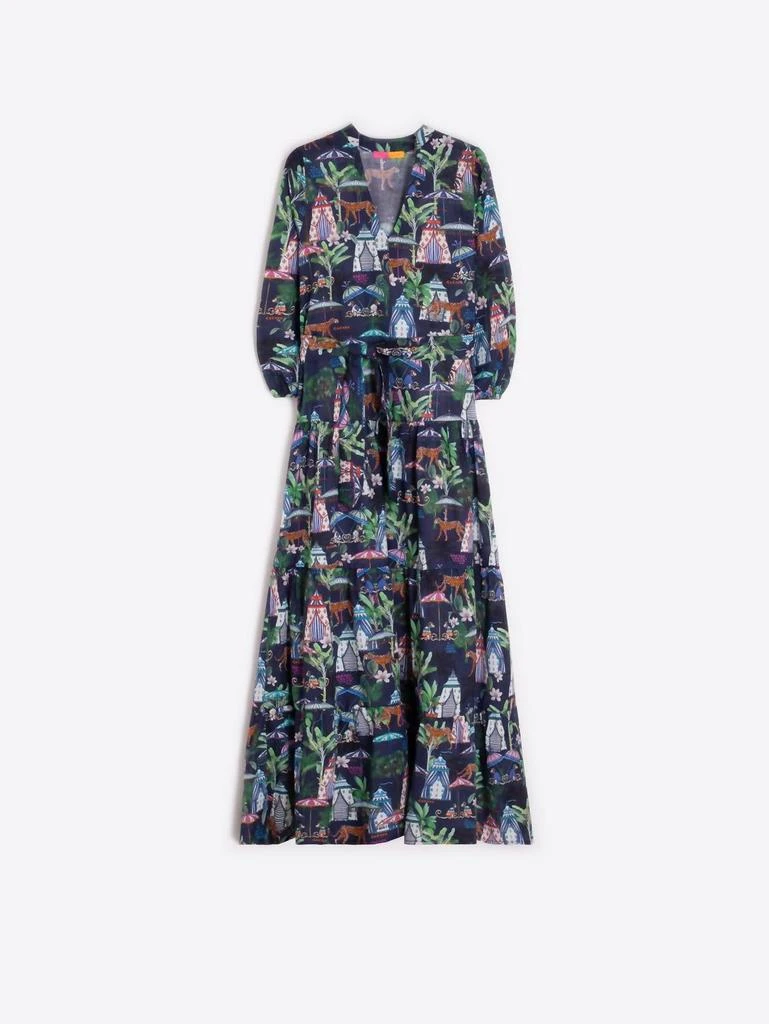 VILAGALLO Vilagallo - Marina Flora Dress 4