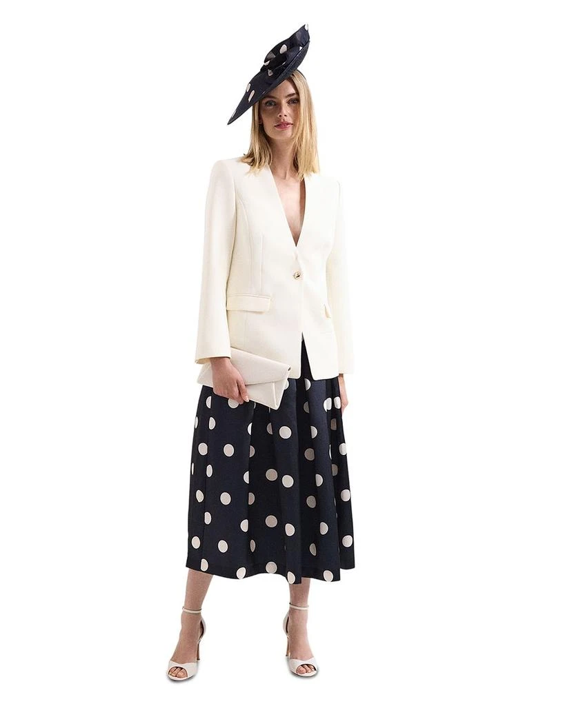 Phase Eight Tomison Ivory Twill Blazer 2