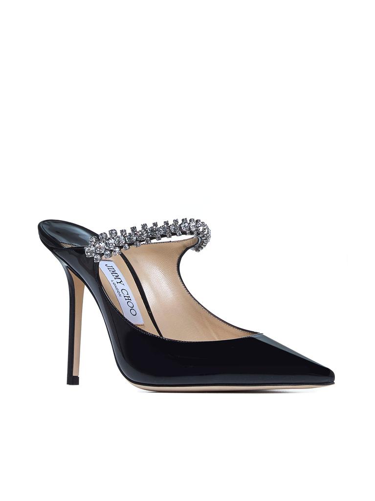 Jimmy Choo JIMMY CHOO | Bing 100 crystals patent leather mules | Women | 36