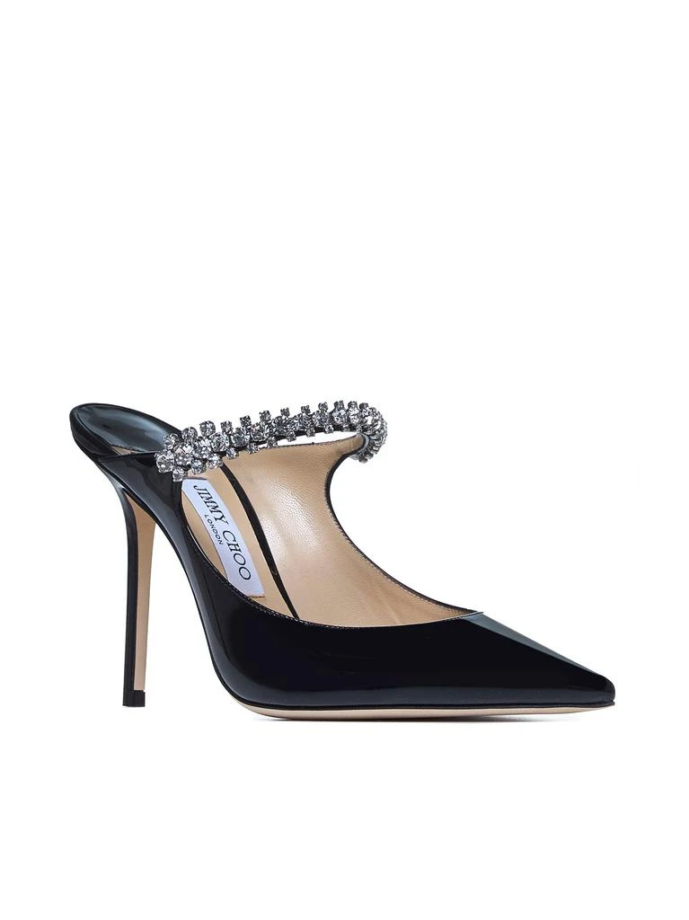 Jimmy Choo JIMMY CHOO | Bing 100 crystals patent leather mules | Women | 36 2