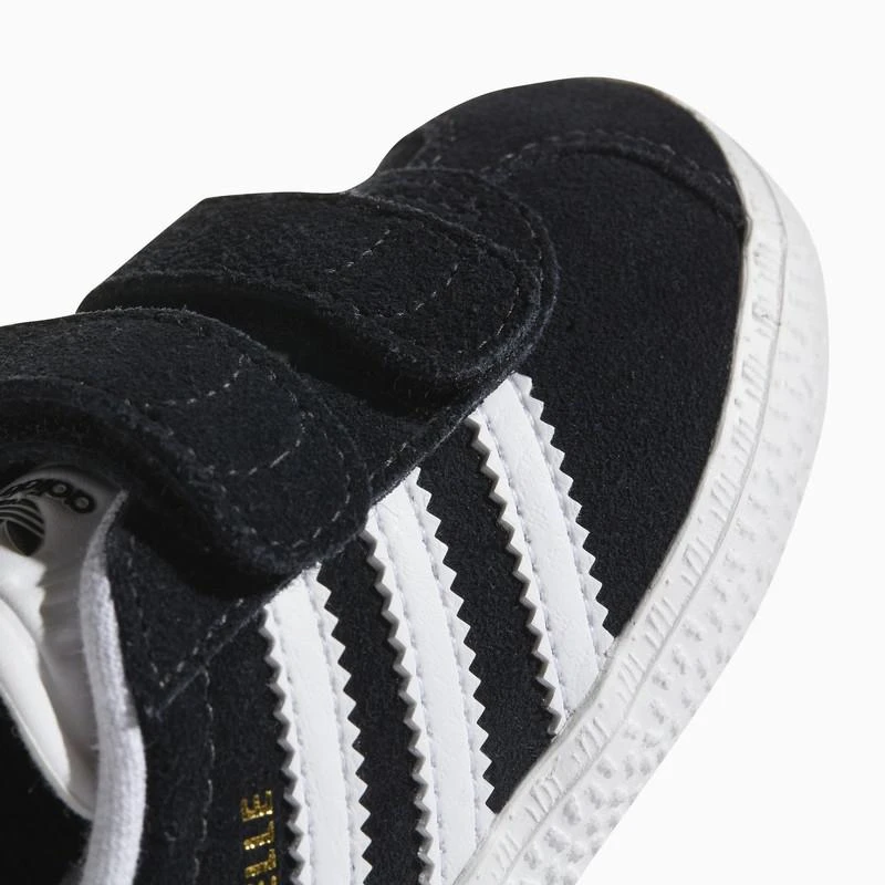 adidas Originals Gazelle black trainer with straps 6