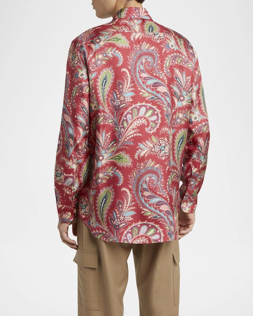 ETRO Men
s Silk Paisley Sport Shirt 3