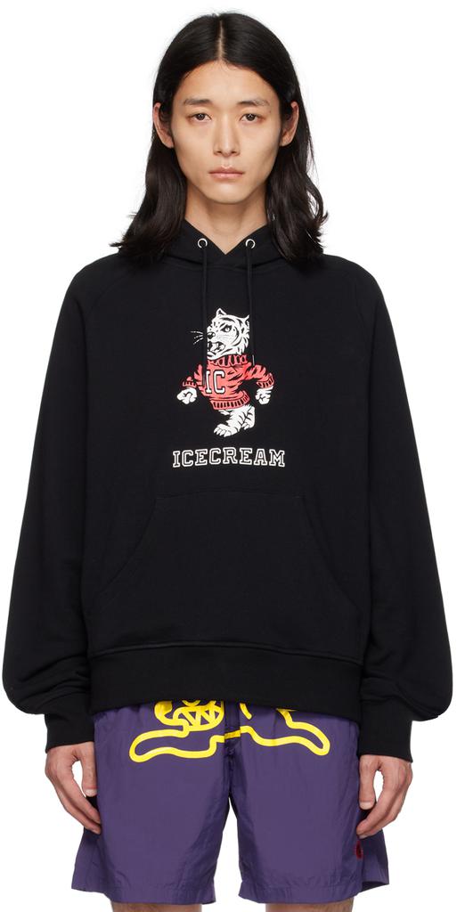 ICECREAM Black Mascot Hoodie