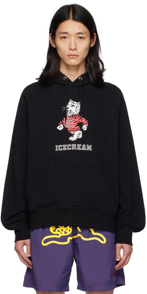 ICECREAM Black Mascot Hoodie 1