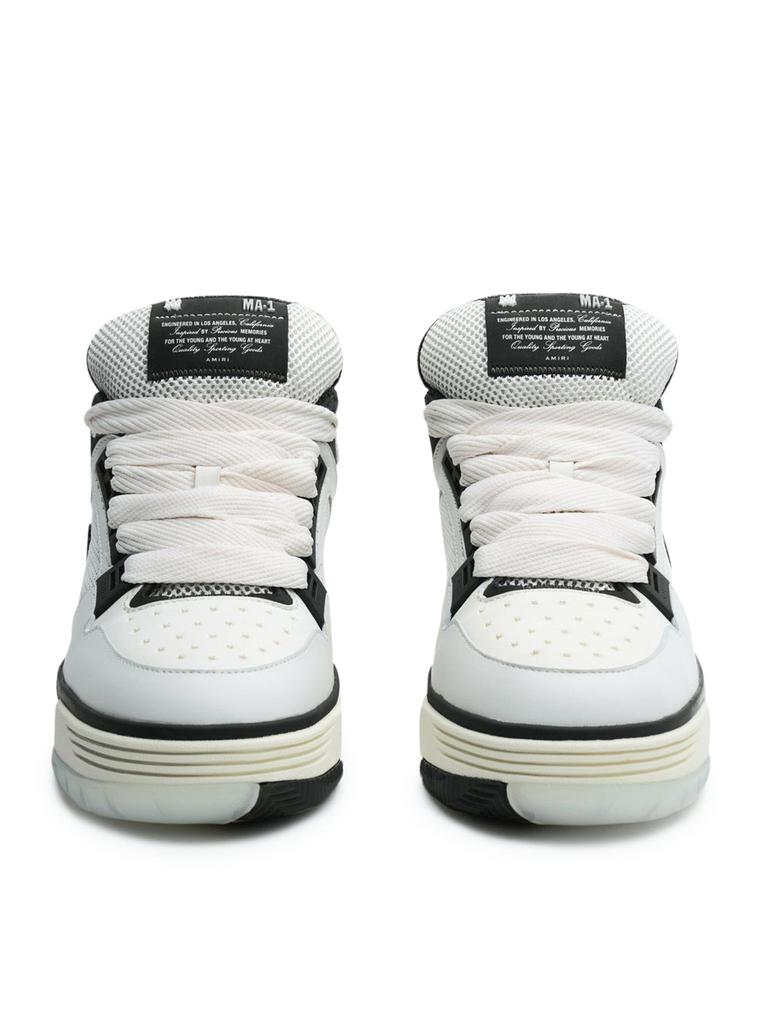 Shop AMIRI MA1 SNEAKERS IN LEATHER AND FABRIC on Sale at Shop AMIRI MA1 SNEAKERS IN LEATHER AND FABRIC on Sale at