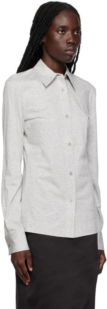 Totême Gray Button Up Shirt 2
