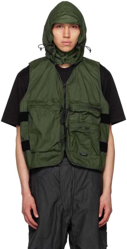 NEMEN Green Coated Vest