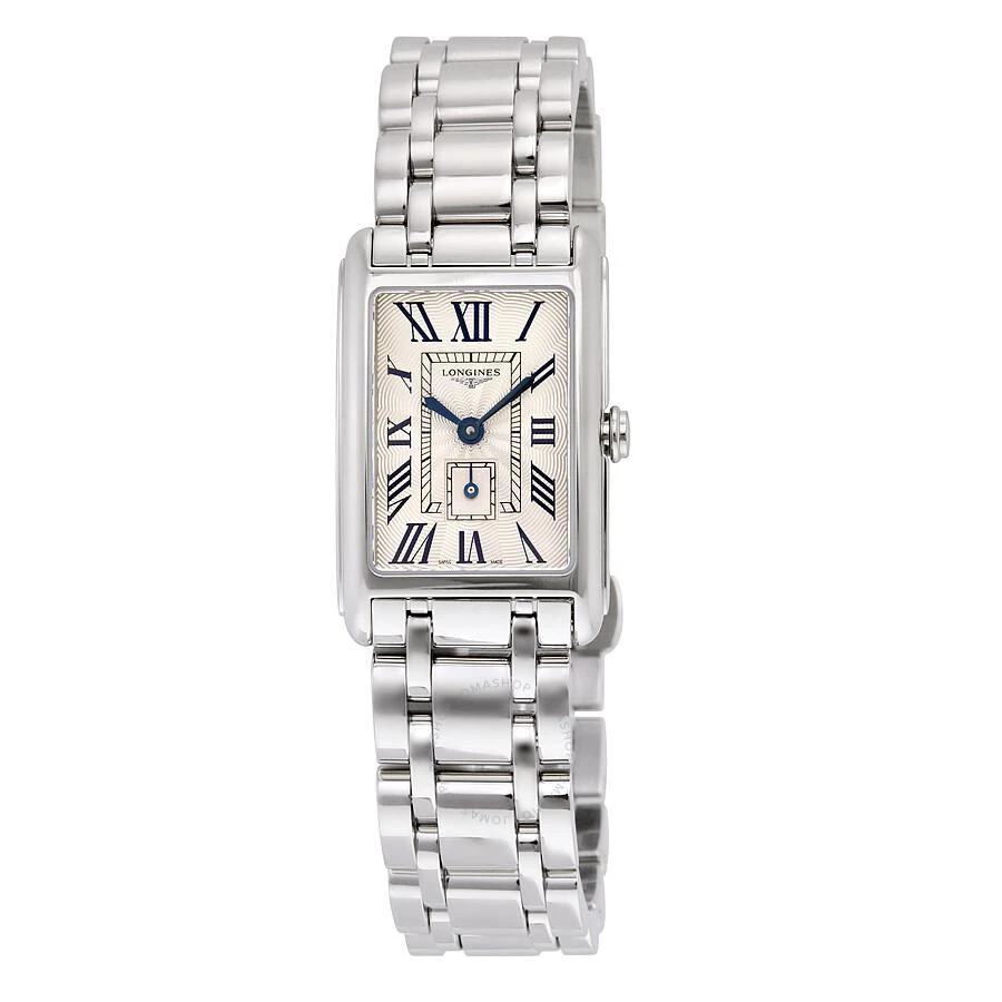 Longines Dolce Vita Silver Dial Stainless Steel Ladies Watch L52554716 1