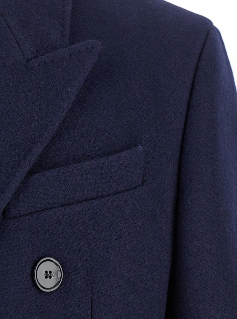 AMI AMI Paris Double-Breasted Straight Hem Coat 3