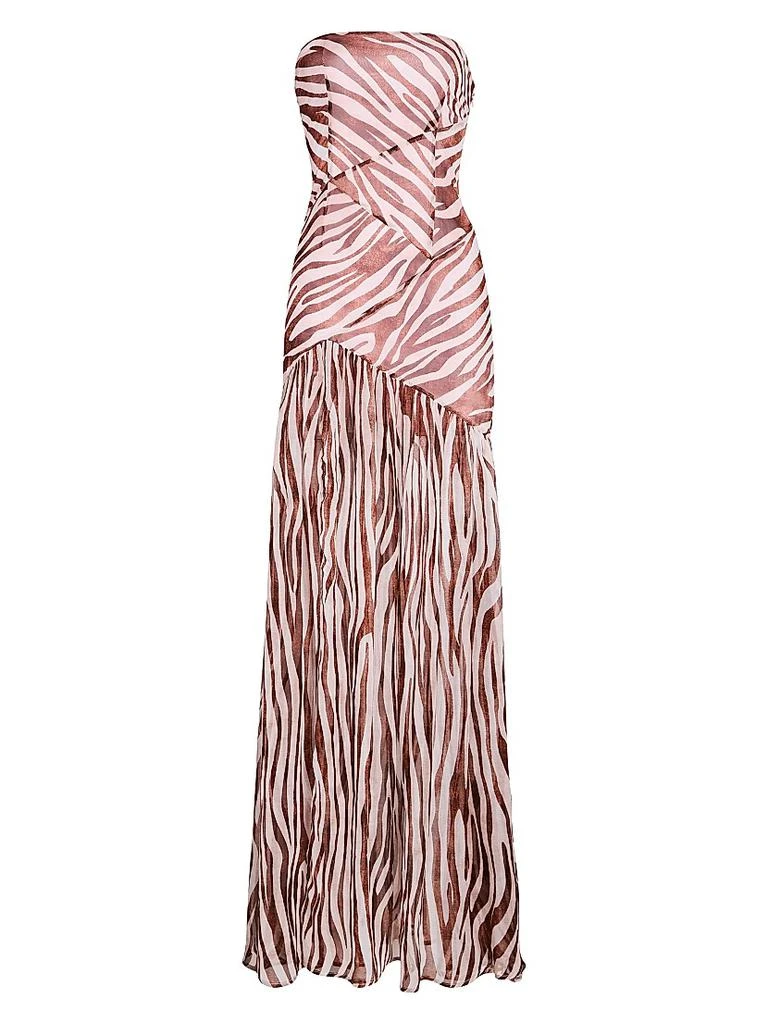 retrofête Nicole Silk Chiffon Dress 1