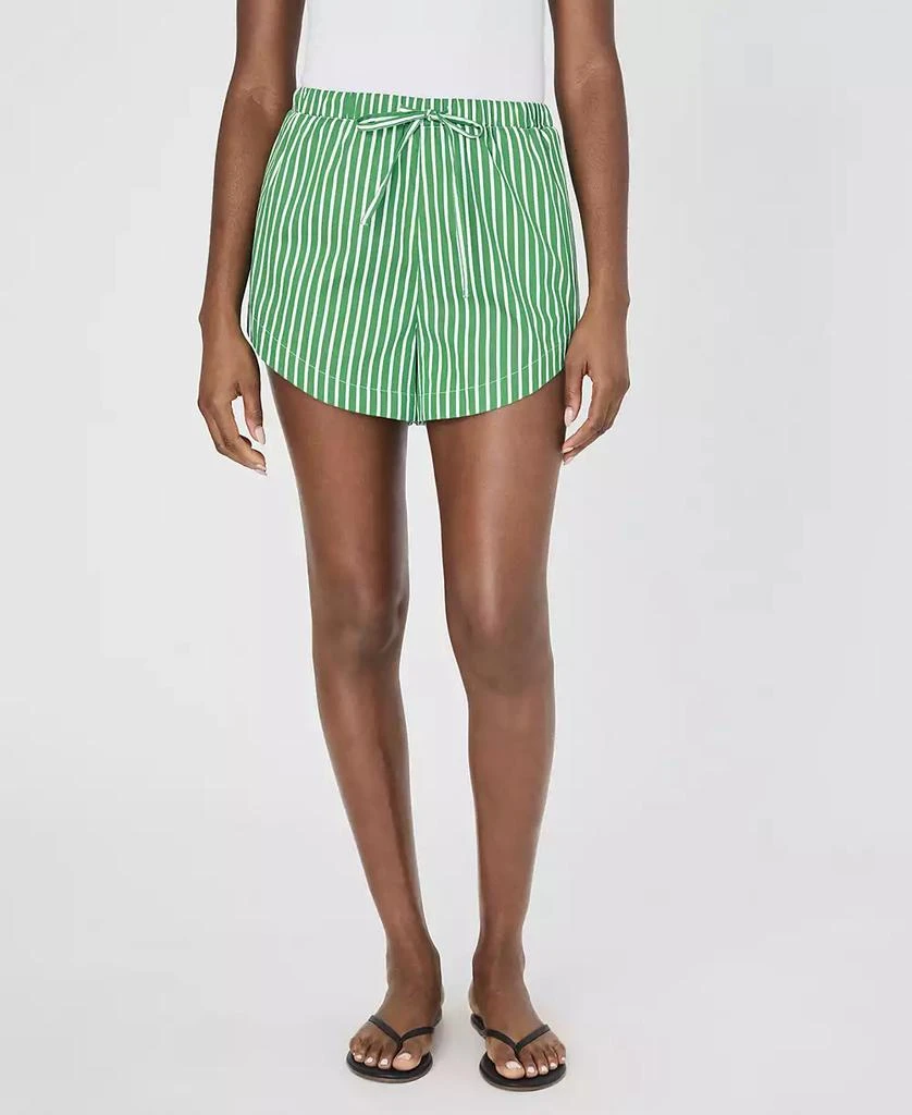 French Connection Women's Alexis Cotton Drawstring Shorts 1