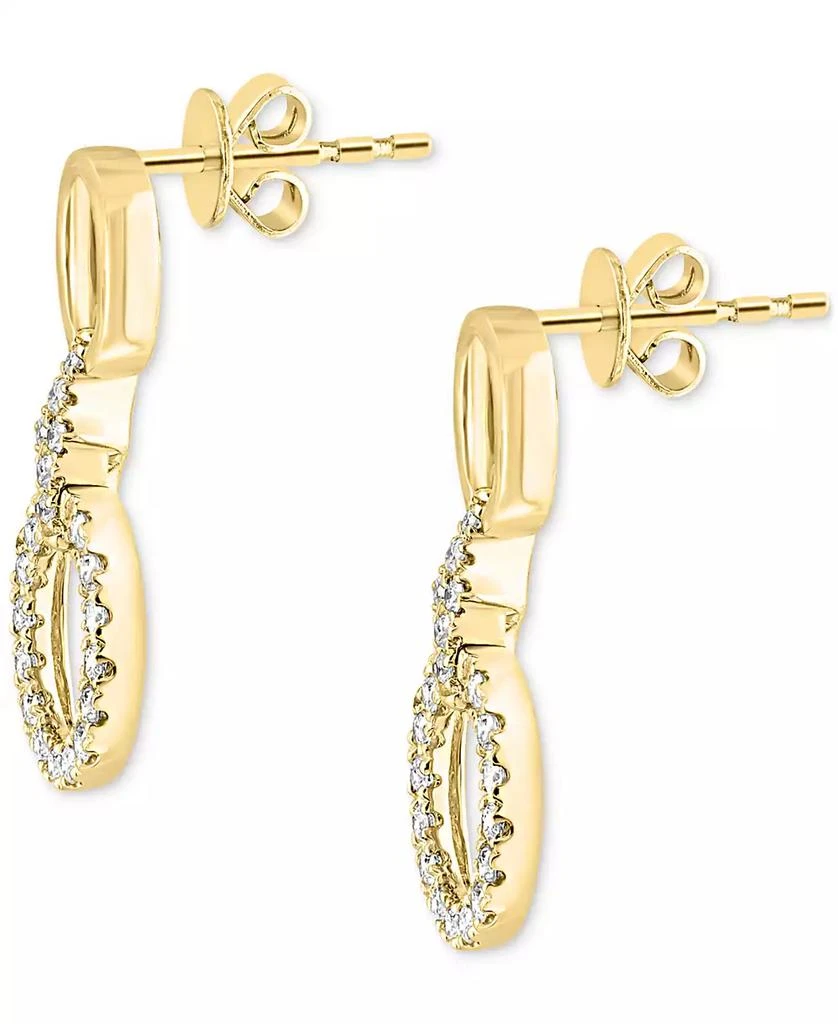Macy's Diamond Drop Earrings (1/2 ct. t.w.) in 14k Yellow Gold 4