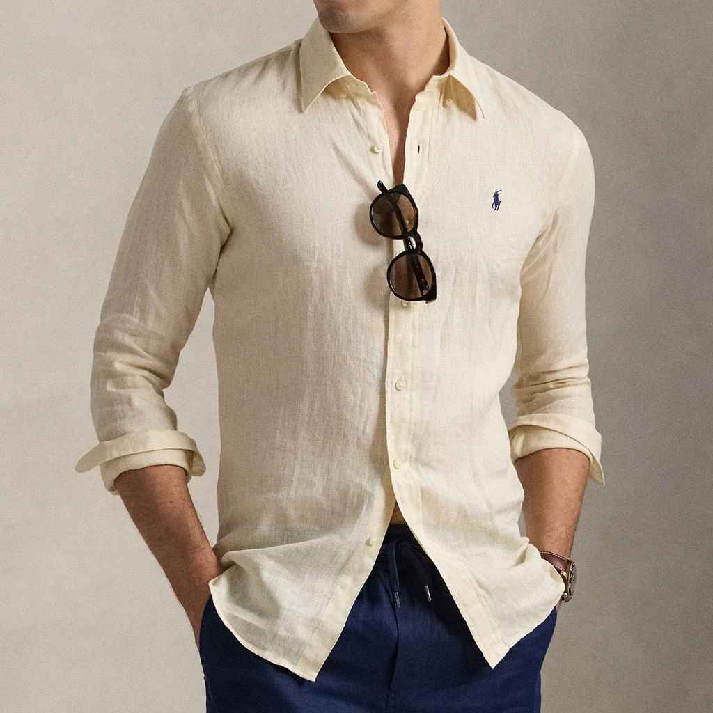 Ralph Lauren Custom-Fit Linen Shirt 3