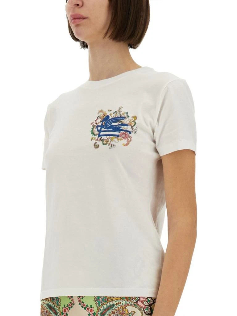 Etro Etro T-Shirt With Logo 4