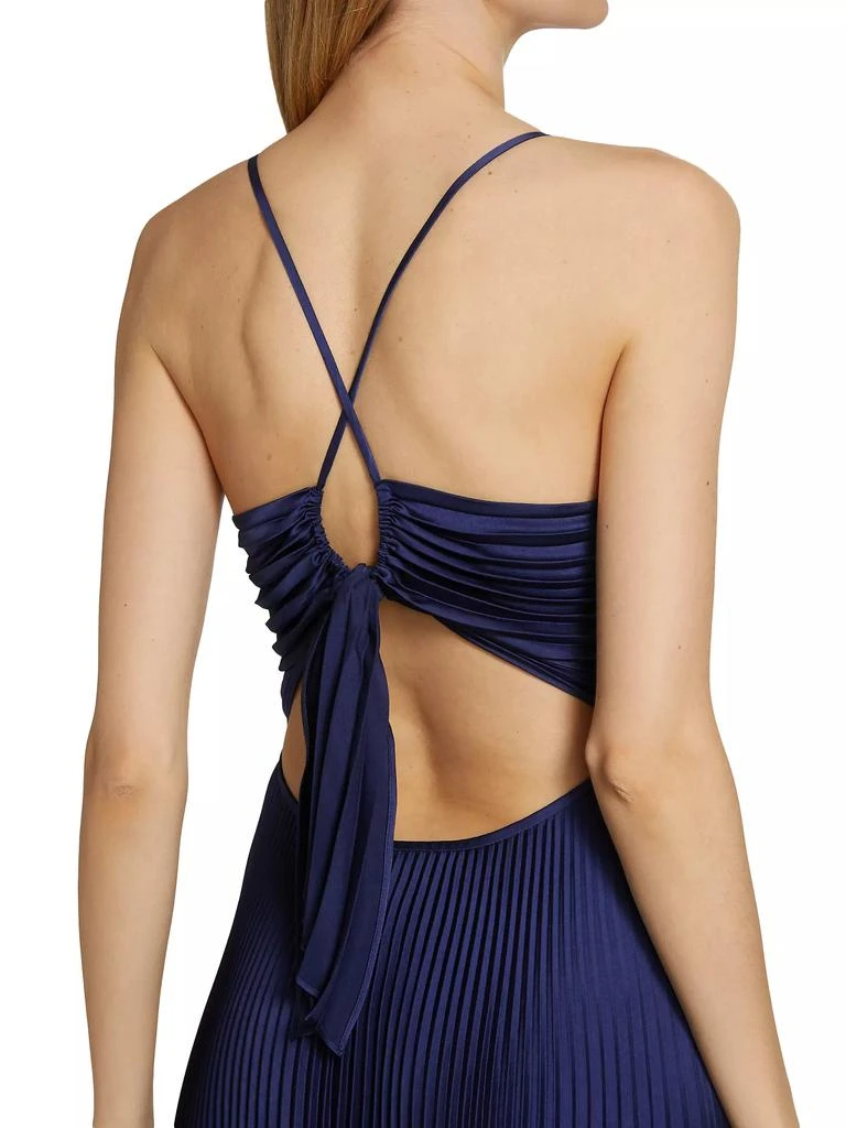 A.L.C. Aries Floor-Length Pleated Gown 6