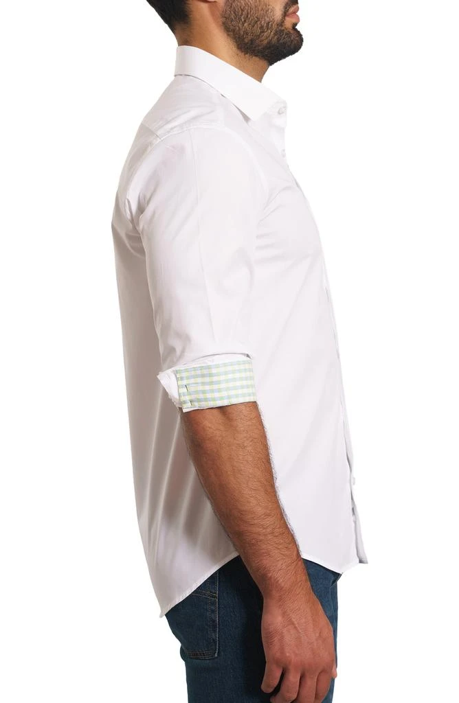 Jared Lang Trim Fit Button-Up Shirt 3
