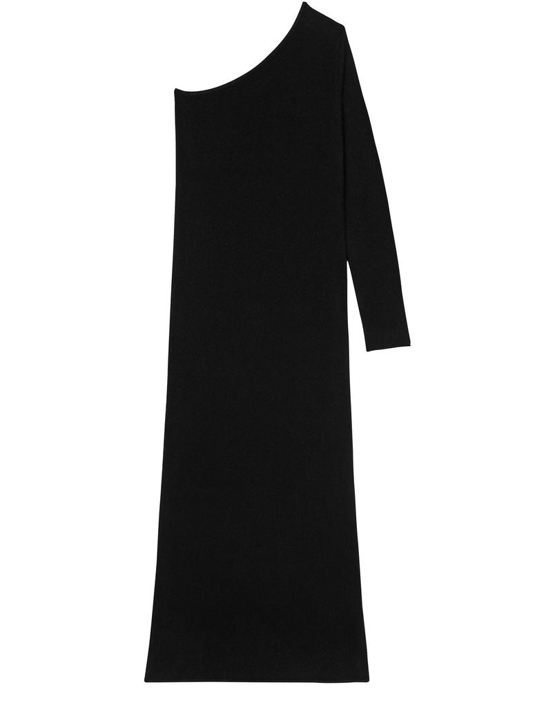 NOTSHY Vicki asymmetric cashmere maxi dress