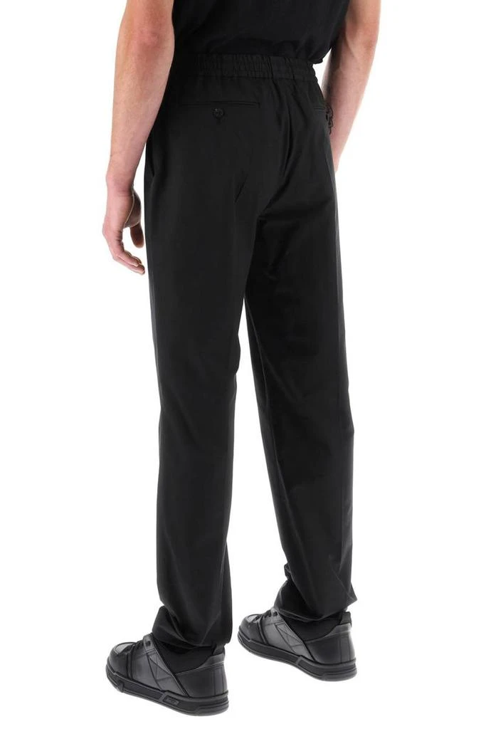 Valentino joggers in poplin 3