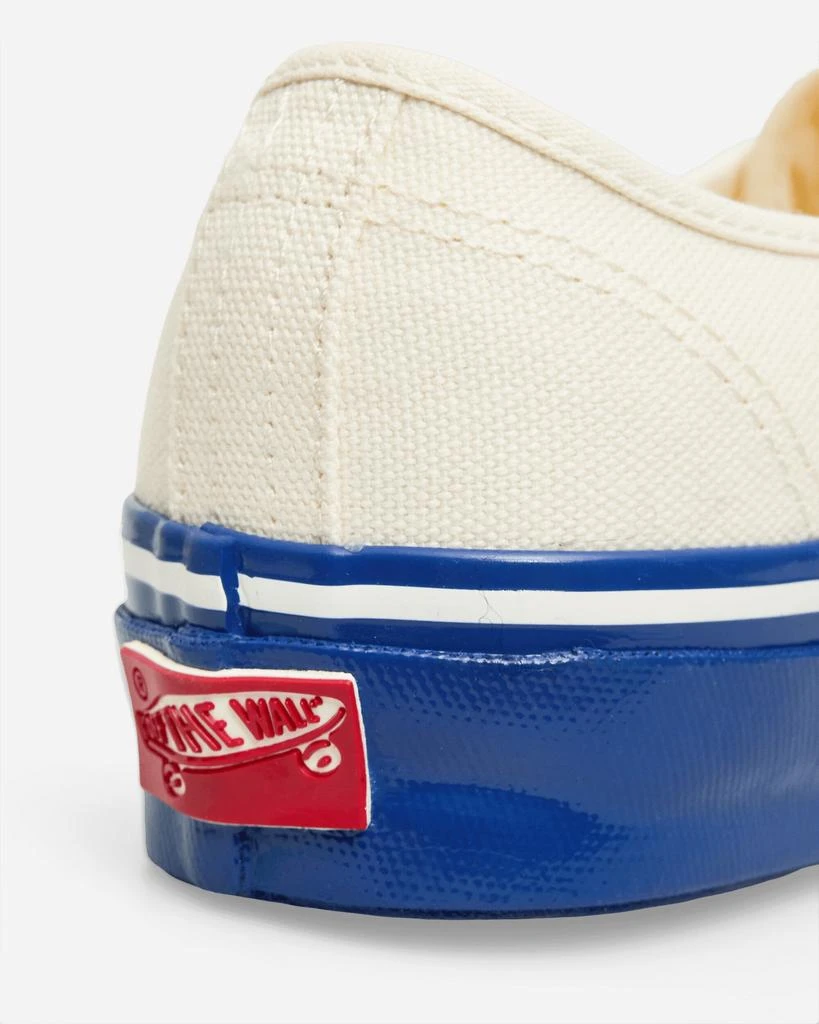 Vans Premium Authentic 44 Duck Canvas Sneakers White / Blue 6