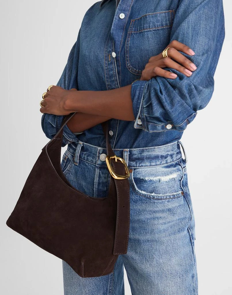 Madewell The Sculptural-Buckle Shoulder Bag 3