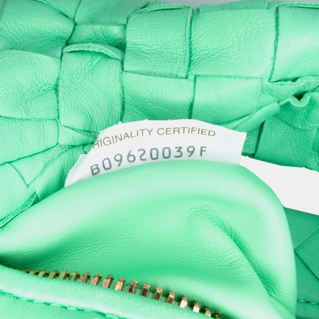 Bottega Veneta Bottega Veneta Green Mini Nappa Intrecciato Jodie 9