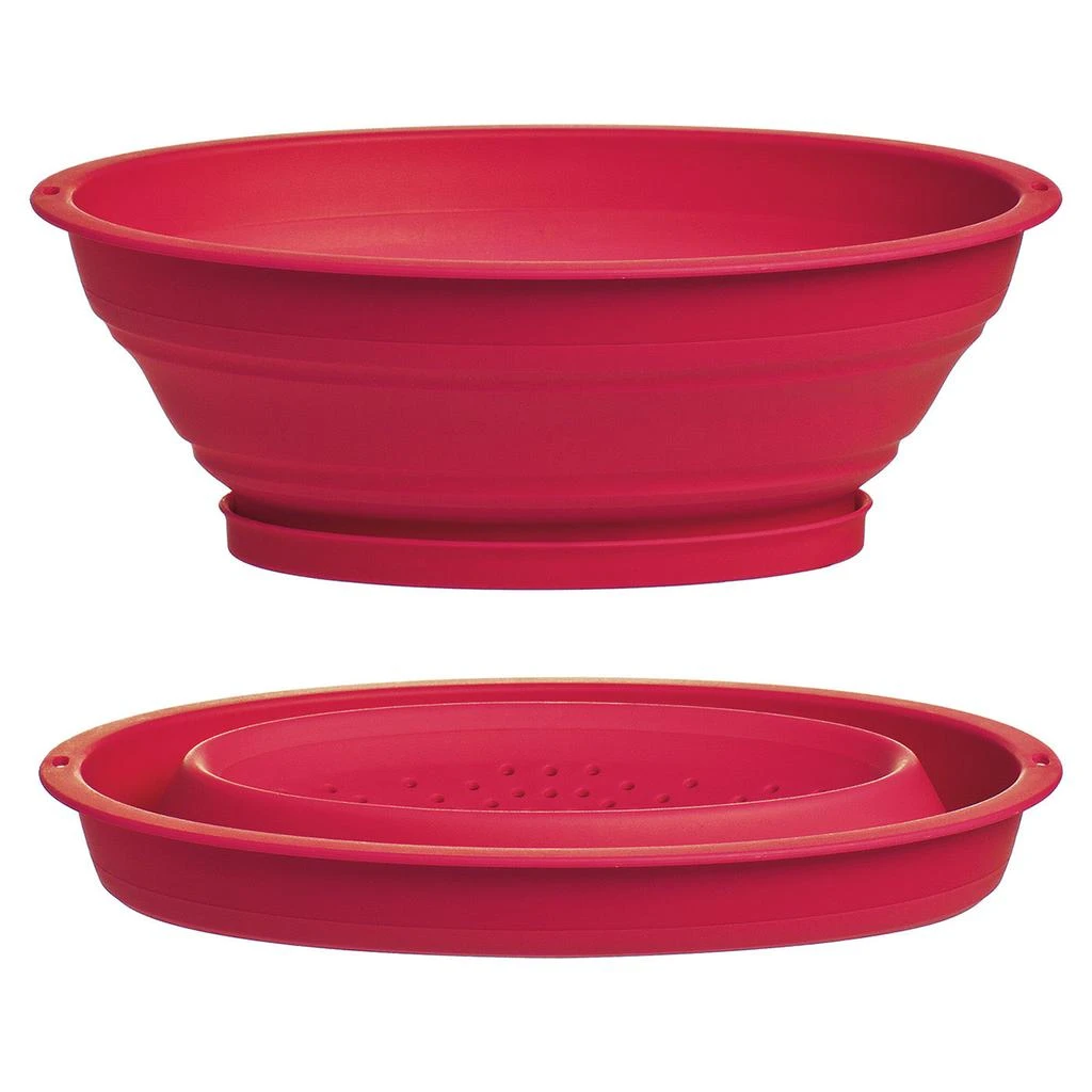 Progressive International Progressive Prepworks Collapsible Mini Colander, Assorted Colors