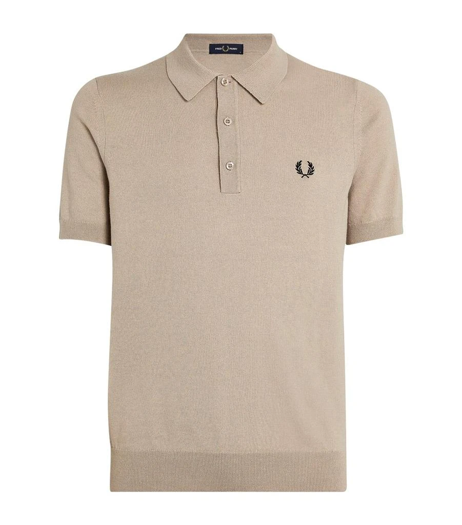 Fred Perry Merino Wool-Cotton Polo Shirt 1