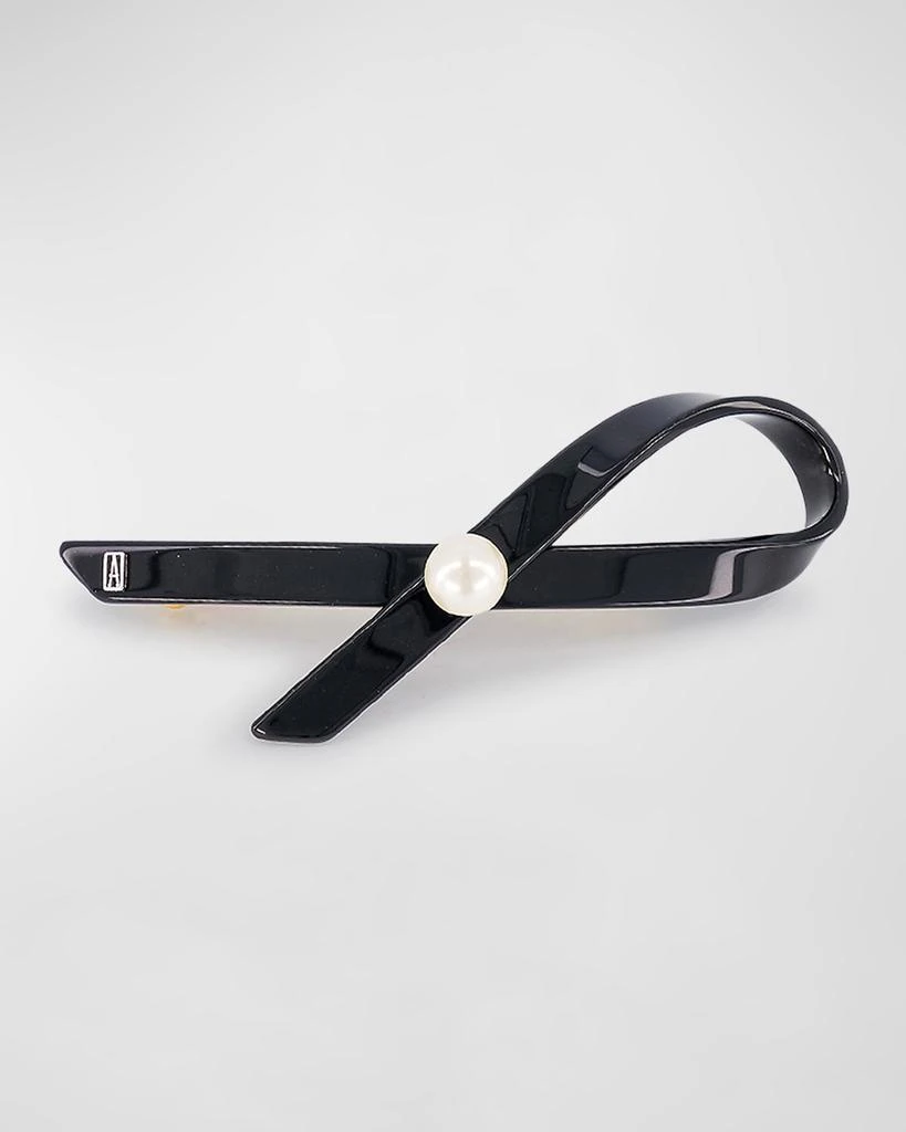 Alexandre de Paris Pearly Ribbon Barrette 1