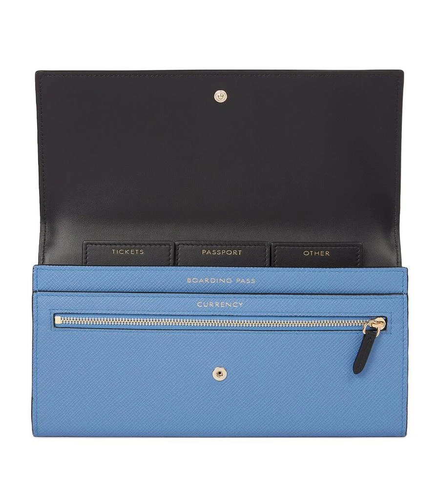 SMYTHSON Leather Marshall Travel Wallet 4